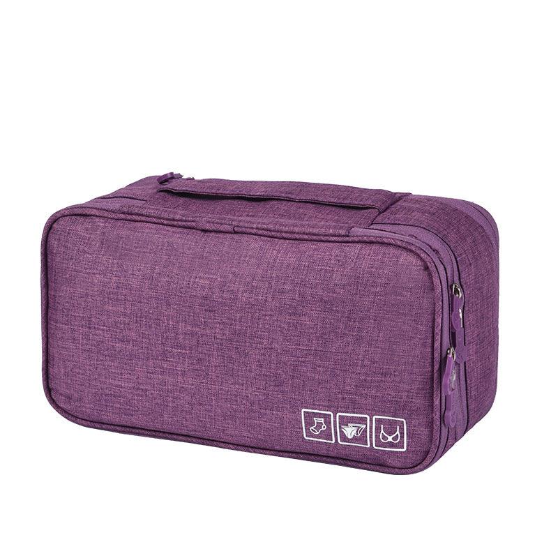 Travel Makeup Bags Women Multi-function 3-shelf Underwear Storage Bag - AL MONI EXPRESS