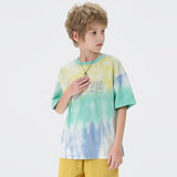 Trendy Brand Hip-Hop Loose T-Shirt In Big Kids - Almoni Express