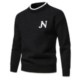 Trendy Leisure Warm Knitted Bottoming Shirt Youth Sweater - Almoni Express