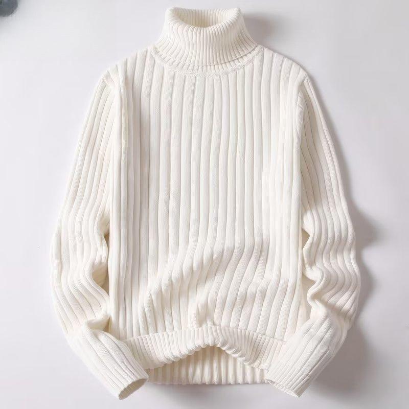 Turtleneck Sweater Warm Autumn And Winter Versatile Bottoming Shirt Men - Almoni Express