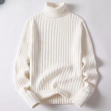 Turtleneck Sweater Warm Autumn And Winter Versatile Bottoming Shirt Men - Almoni Express