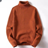 Turtleneck Sweater Warm Autumn And Winter Versatile Bottoming Shirt Men - Almoni Express