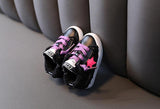 Two Cotton Sneakers Plus Velvet Padded Girls White Shoes Cotton Shoes - Almoni Express