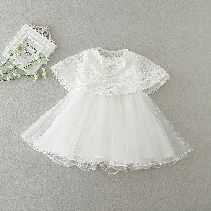 Two Sets Of Female Baby, Baby, One Year Old, 100 Days Wedding Dress, Princess Silk Dress - Almoni Express