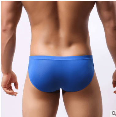 Ultra-thin Transparent Ice Silk Men's Briefs - Almoni Express