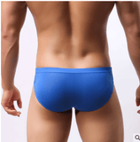 Ultra-thin Transparent Ice Silk Men's Briefs - Almoni Express