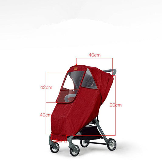 Universal baby carriage rain cover - Almoni Express