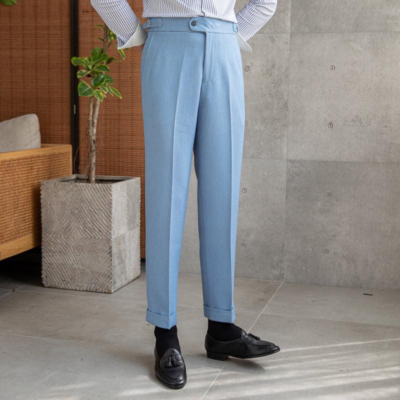 Vintage Gentry Anti Wrinkle Casual Pants - Almoni Express