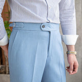 Vintage Gentry Anti Wrinkle Casual Pants - Almoni Express