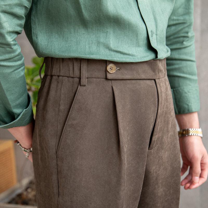 Vintage Gentry High Waisted Pants - Almoni Express