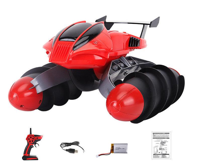 Waterproof Amphibious Wireless Remote Control Electric Speedboat - Almoni Express