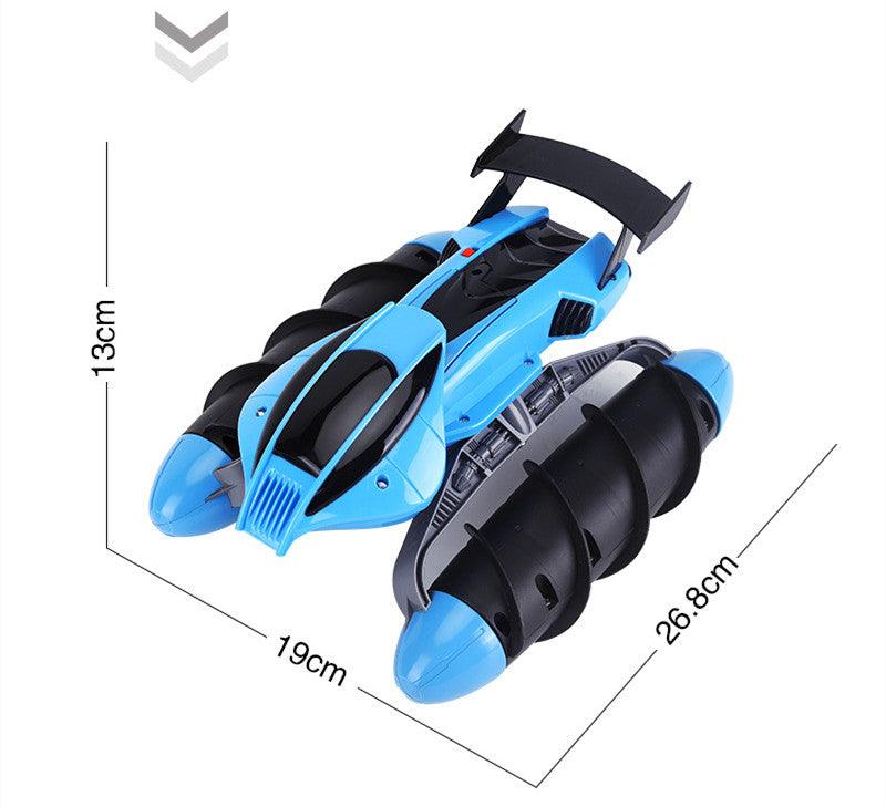 Waterproof Amphibious Wireless Remote Control Electric Speedboat - Almoni Express