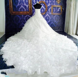 Wedding Dress Wholesale, Wedding High-end Wedding Dress With Big Tail - Almoni Express