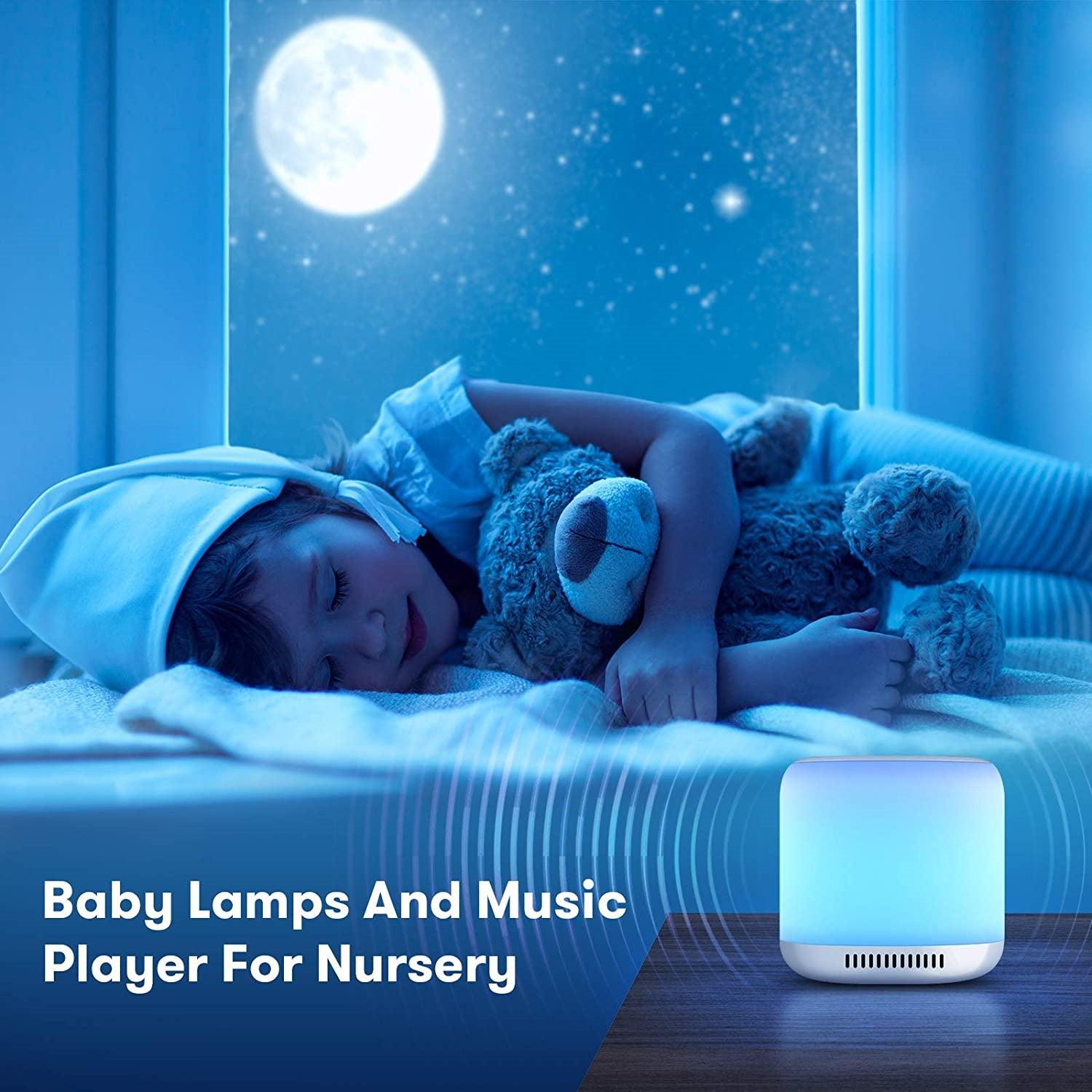 White Noise Sleep Aid Baby Colorful Lights - Almoni Express