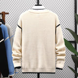 Winter Men Thick Warm Handsome Sweater Top - Almoni Express