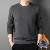 Winter Plush Pullover Sweater For Men - Almoni Express