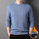 Winter Plush Pullover Sweater For Men - Almoni Express