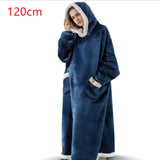 Winter TV Hoodie Blanket Winter Warm Home Clothes Women Men Oversized Pullover With Pockets - AL MONI EXPRESS