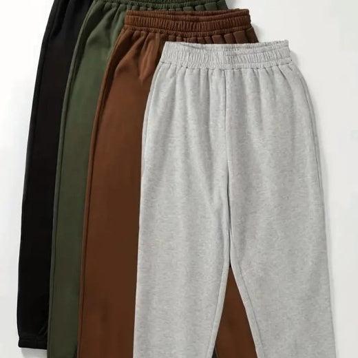 Women's Best-selling Leisure Sweatpants 4 Pack - Almoni Express