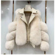 Women's Clothing Imitation Fur Women's Motorcycle Clothing Coat Autumn And Winter Young Coat - Almoni Express