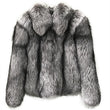 Women's Fur Coat Short Fashion Imitation Fox Autumn And Winter - Almoni Express