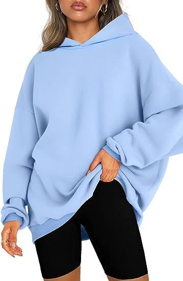 Women's Hooded Pullover Oversized Loose Sweater - AL MONI EXPRESS