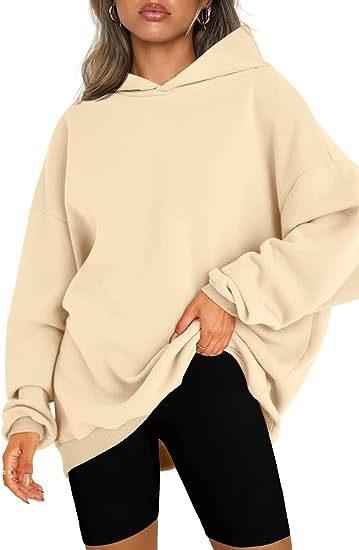 Women's Hooded Pullover Oversized Loose Sweater - AL MONI EXPRESS