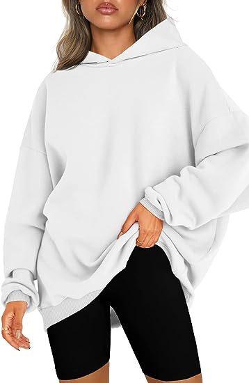 Women's Hooded Pullover Oversized Loose Sweater - AL MONI EXPRESS