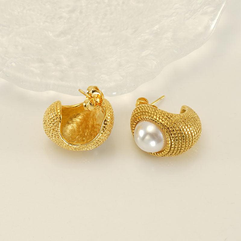 Women's Light Luxury French Simplicity Fashion Design Sense Earrings - AL MONI EXPRESS