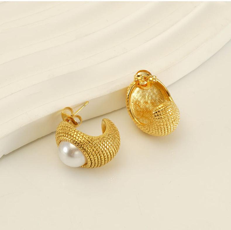 Women's Light Luxury French Simplicity Fashion Design Sense Earrings - AL MONI EXPRESS