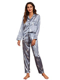 Women's Print Pajama Set Long Sleeve Tops And Pants Loungewear Sleepwear - AL MONI EXPRESS