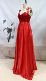 Women's Temperament Long Banquet Evening Dress Suspenders Sequined Large Skirt - Almoni Express