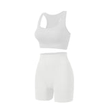 Women's Wireless Sports Yoga Bra And Shorts Suit - AL MONI EXPRESS