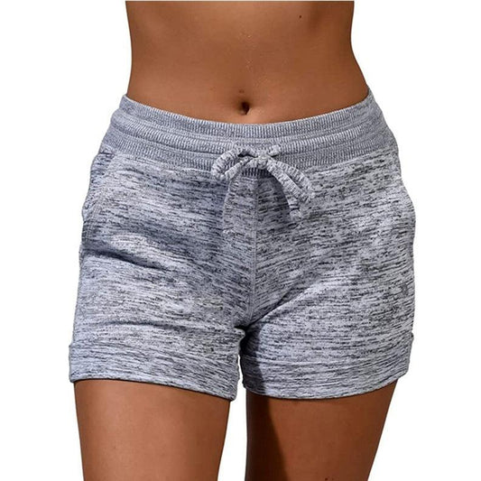 Women Shorts Quick-dry Lace-up Stretch Sports Pants - AL MONI EXPRESS