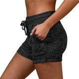 Women Shorts Quick-dry Lace-up Stretch Sports Pants - AL MONI EXPRESS