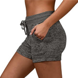 Women Shorts Quick-dry Lace-up Stretch Sports Pants - AL MONI EXPRESS