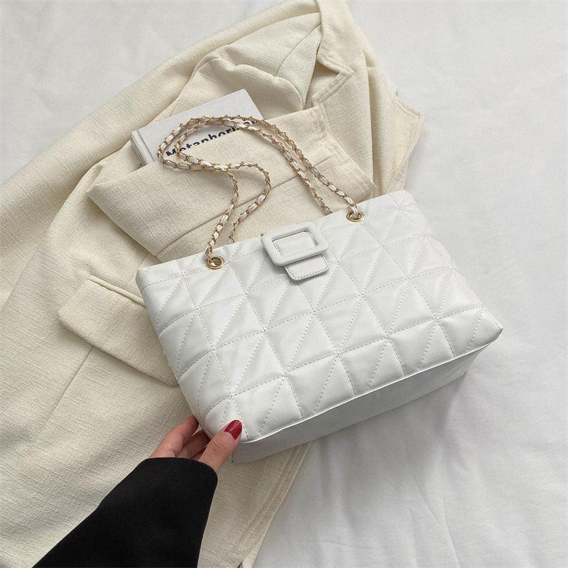 Women Shoulder Bags New Trendy Chic Chanel-style Rhombus Chain Bag - AL MONI EXPRESS