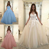 Women Wedding Dress Sleevless Flowers Lace Dress - Almoni Express