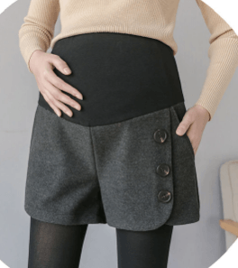 Wool stomach lift shorts - Almoni Express