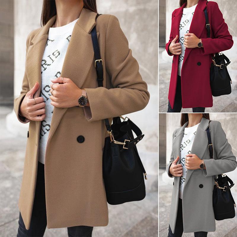 Woolen coat woman - Almoni Express