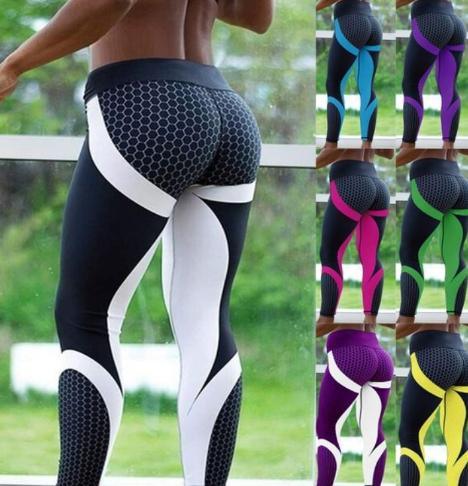 Yoga Fitness Leggings Women Pants Fitness Slim Tights Gym Running Sports Clothing - AL MONI EXPRESS