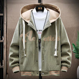 Youth Baseball Jacket Spring And Autumn Hooded Jacket - AL MONI EXPRESS