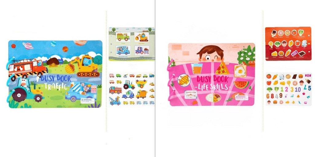 Children's Busy Book Educational Toys Repeated Paste - AL MONI EXPRESS