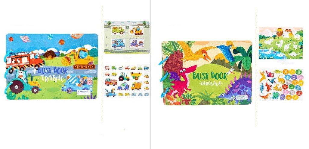 Children's Busy Book Educational Toys Repeated Paste - AL MONI EXPRESS