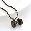 Single Piece Dumbbell Necklace Key Body Pendant Fashion - AL MONI EXPRESS