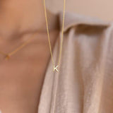 Stainless Steel Letter Necklace - AL MONI EXPRESS